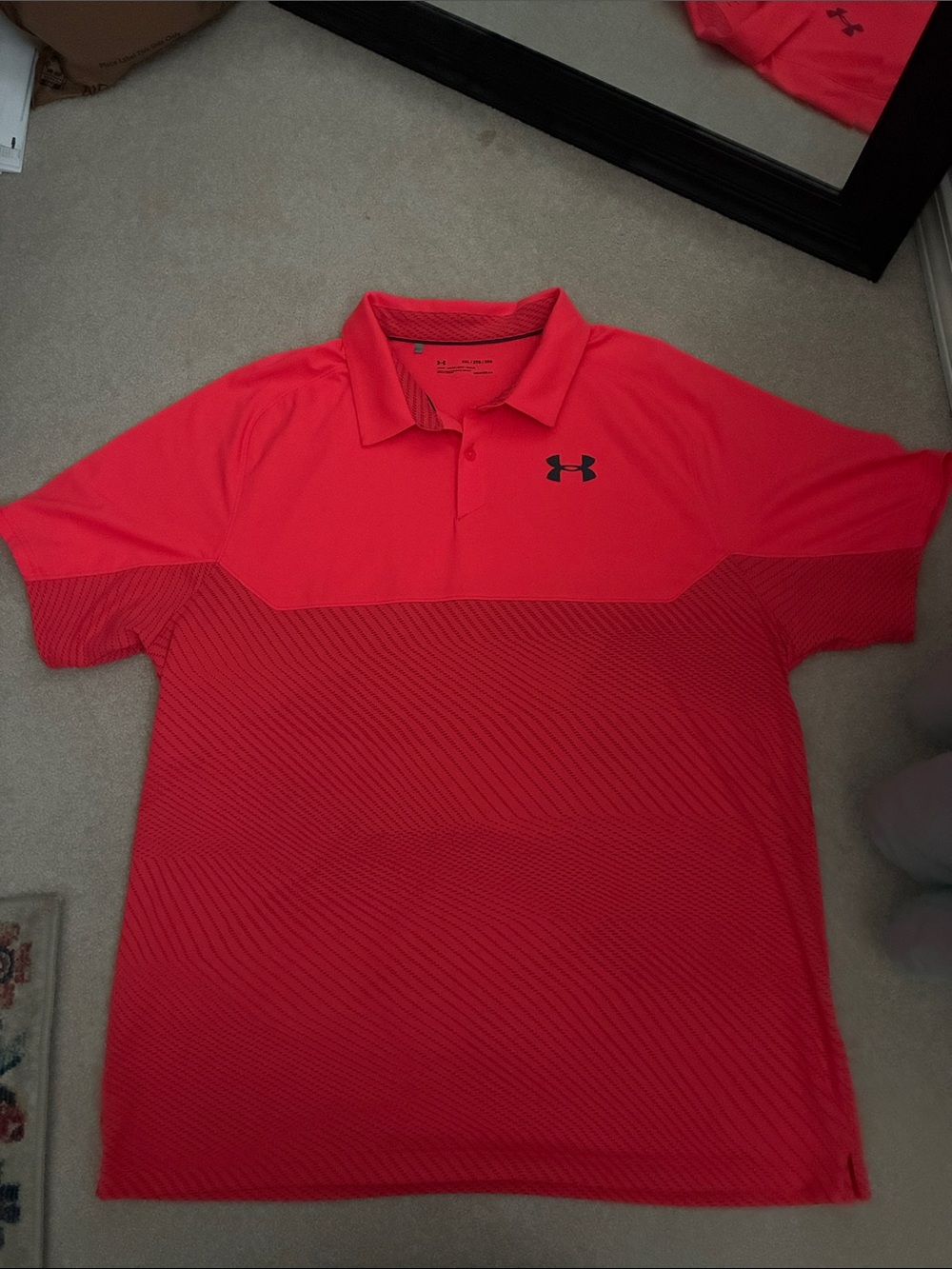 Under Armour Men's Coral Short Sleeve Polo